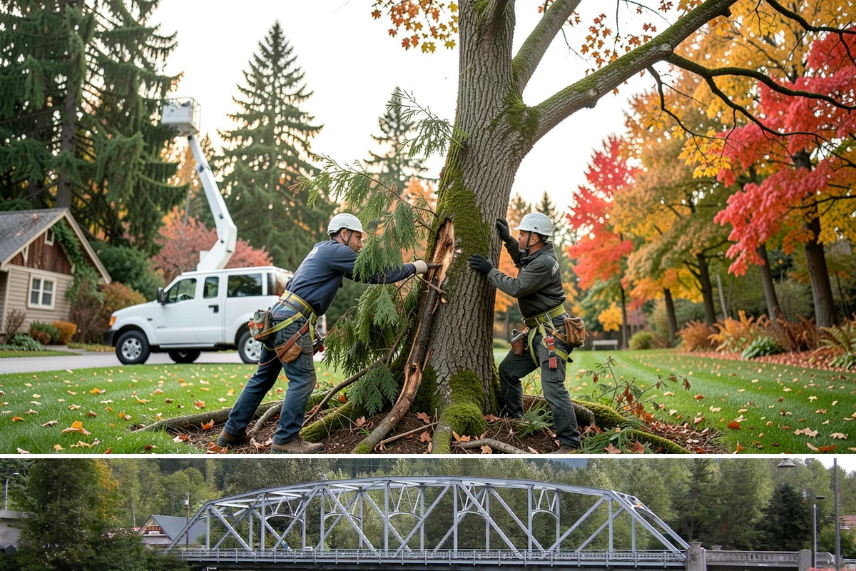 Dynamic cabling installation in Skykomish, King County, WA - Work should follow recognized arboricultural standards matched to current site conditions rather than a fixed season.
