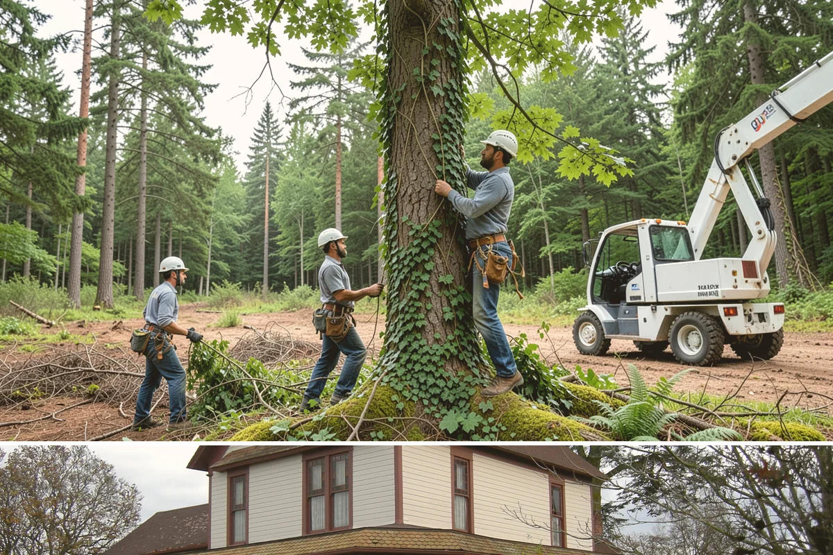 Dynamic cabling installation in Sumner, Pierce County, WA - Work should follow recognized arboricultural standards matched to current site conditions rather than a fixed season.