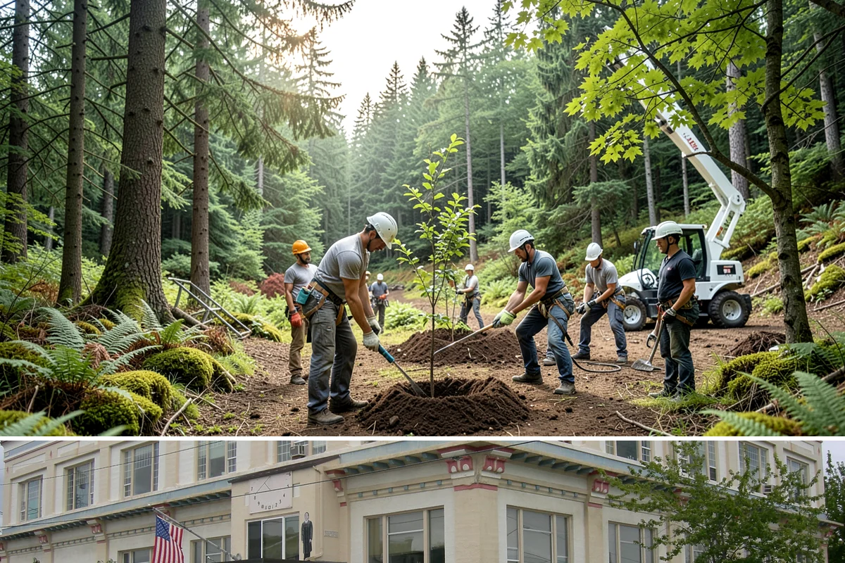 Emergency on-call arborist in Anacortes, Skagit County, WA - This service can be performed year-round in Puget Sound weather but may face logistical challenges during heavy rain or snow that...