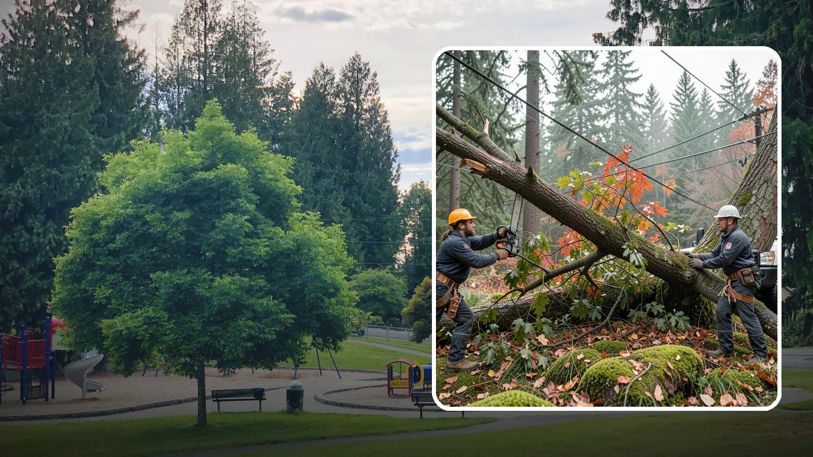 Emergency on-call arborist in Bonney Lake, Pierce County, WA - On-call access to an arborist for urgent situations.