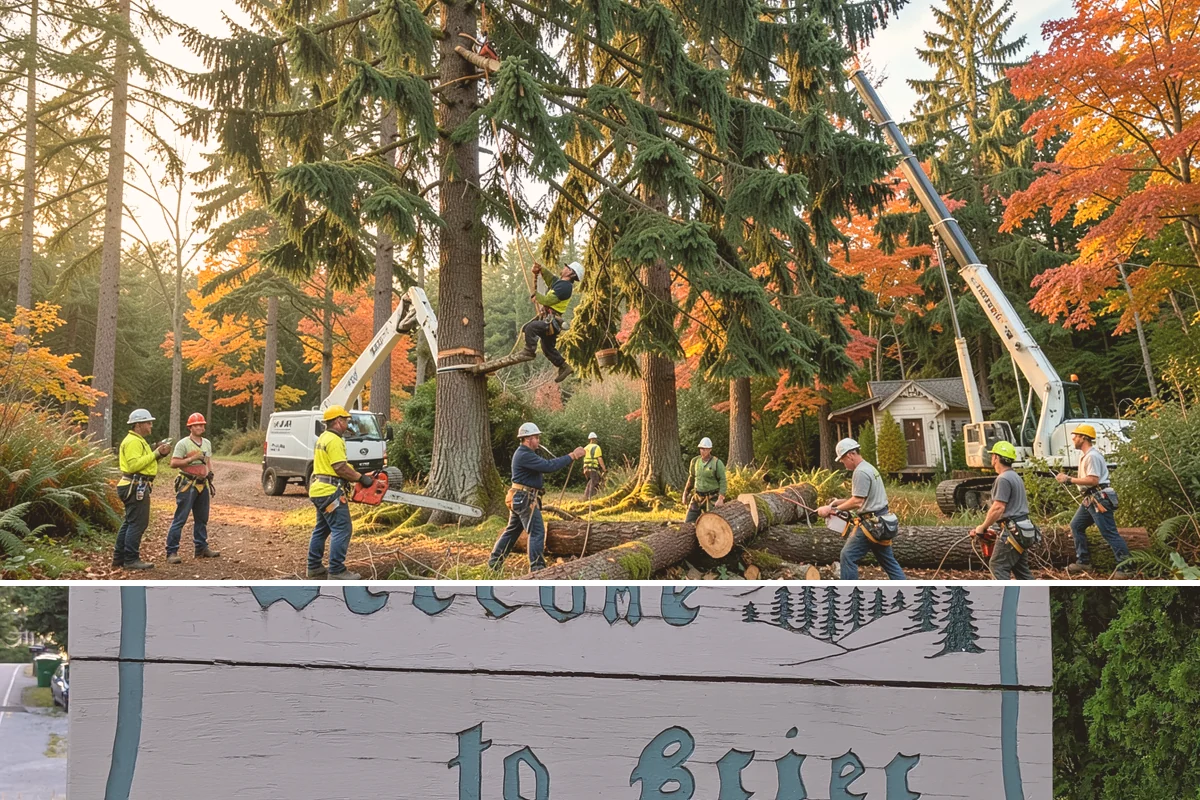 Emergency on-call arborist in Brier, Snohomish County, WA - This service can be performed year-round in Puget Sound weather but may face logistical challenges during heavy rain or snow that...