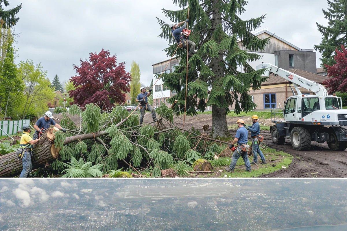 Emergency on-call arborist in Burien, King County, WA - This service can be performed year-round in Puget Sound weather but may face logistical challenges during heavy rain or snow that...