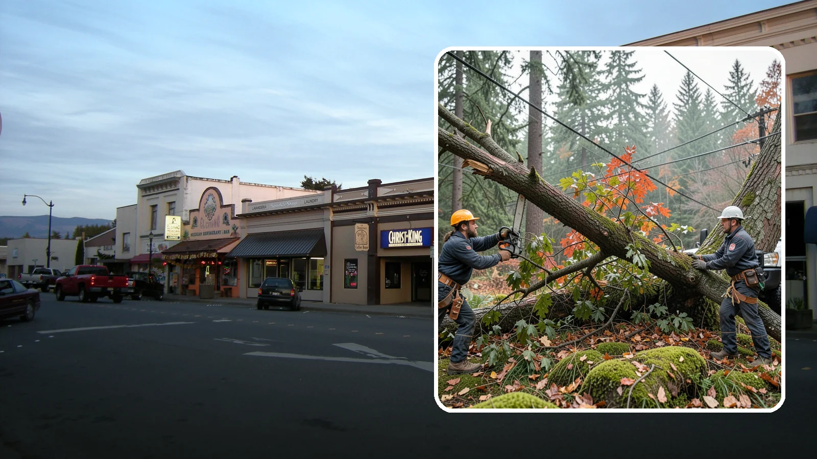 Emergency on-call arborist in Burlington, Skagit County, WA - On-call access to an arborist for urgent situations.
