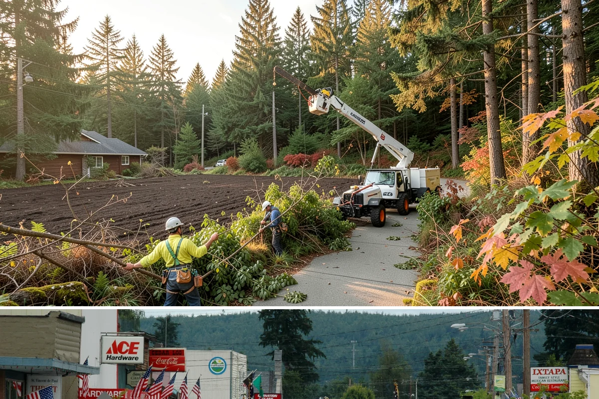 Emergency on-call arborist in Carnation, King County, WA - This service can be performed year-round in Puget Sound weather but may face logistical challenges during heavy rain or snow that...