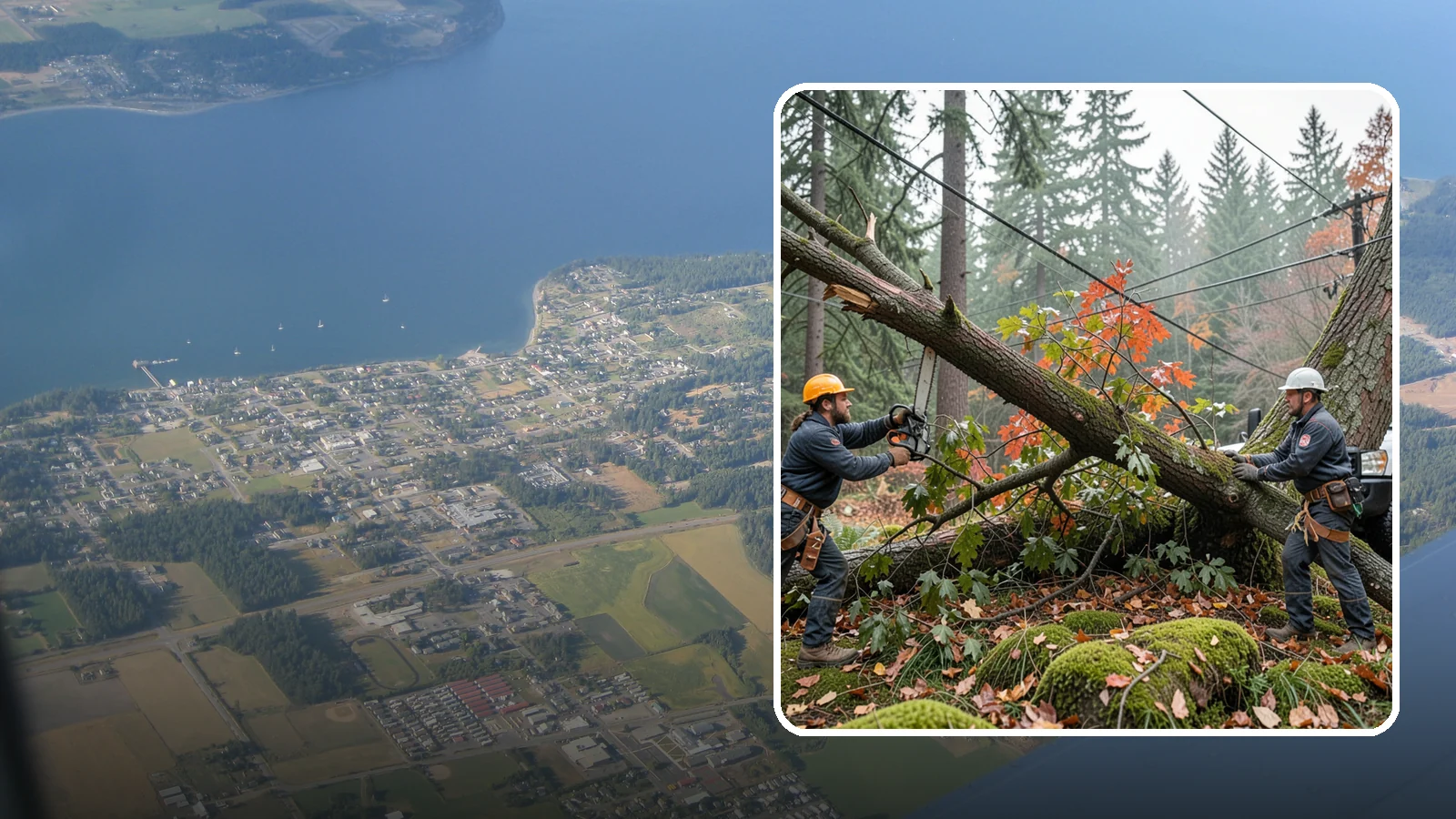 Emergency on-call arborist in Coupeville, Island County, WA - On-call access to an arborist for urgent situations.