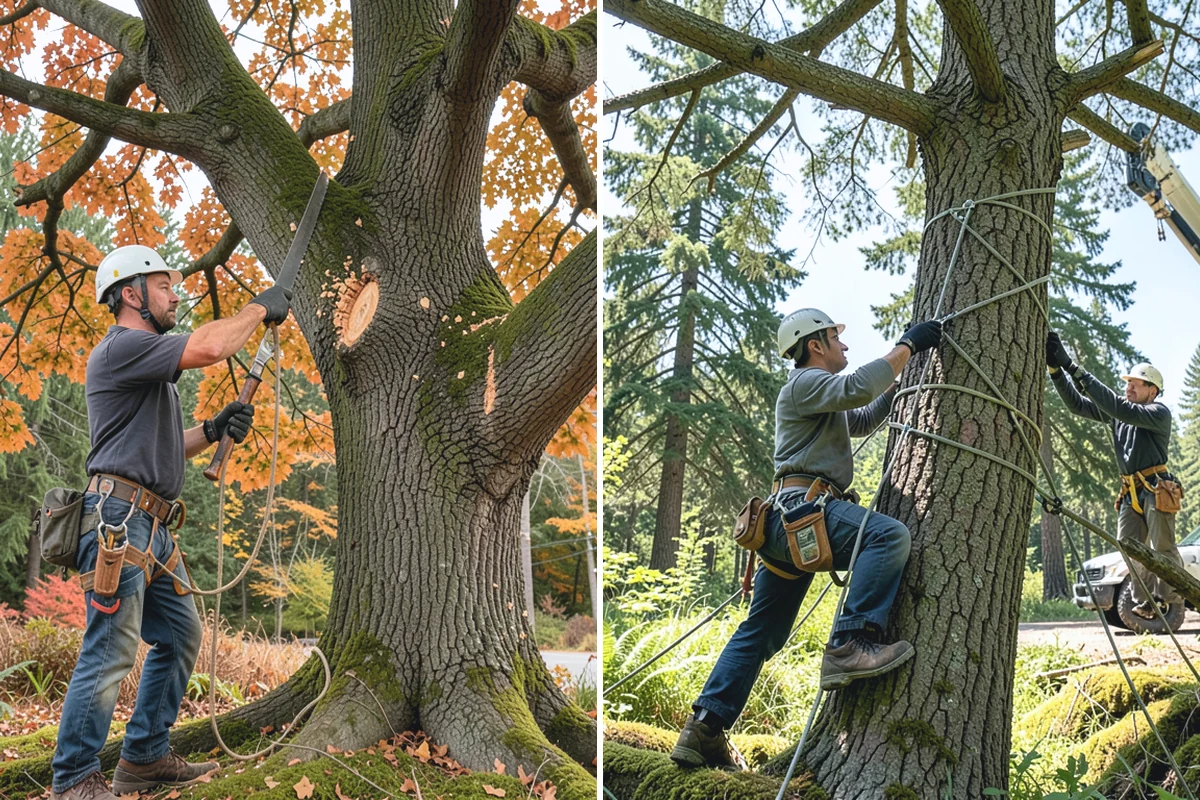 Emergency on-call arborist in Coupeville, Island County, WA - Gather site and tree information