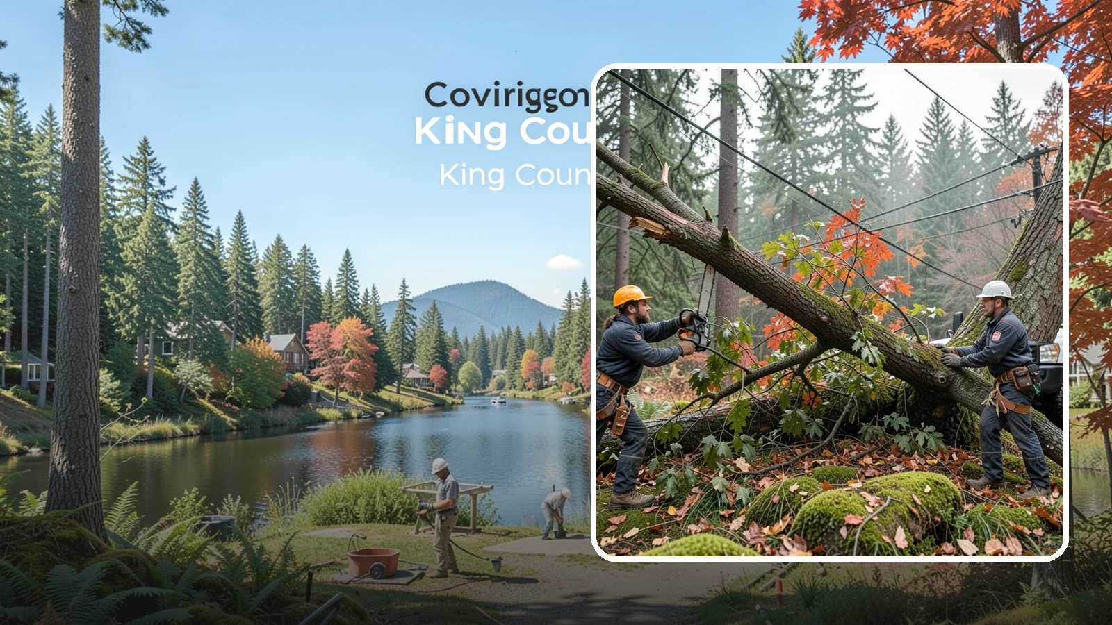 Emergency on-call arborist in Covington, King County, WA - On-call access to an arborist for urgent situations.