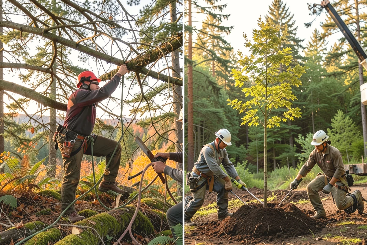 Emergency on-call arborist in Covington, King County, WA - Gather site and tree information