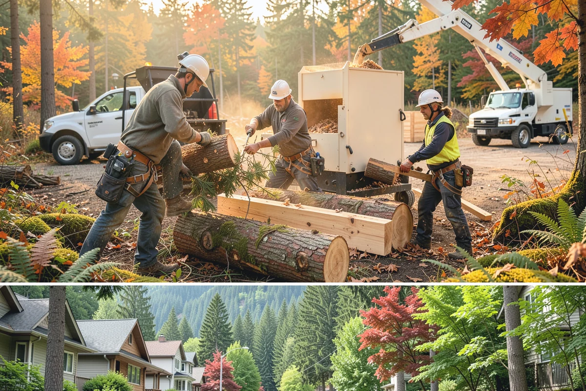 Emergency on-call arborist in Darrington, Snohomish County, WA - This service can be performed year-round in Puget Sound weather but may face logistical challenges during heavy rain or snow that...
