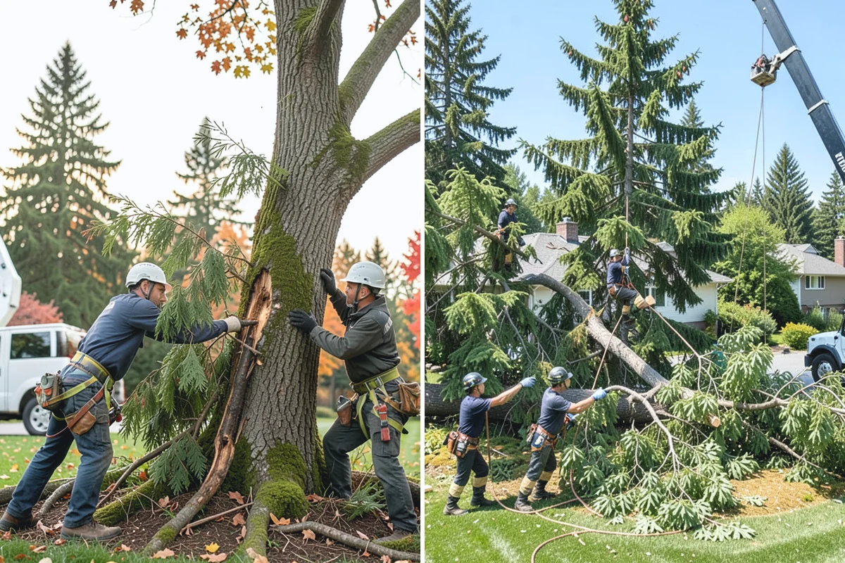 Emergency on-call arborist in Des Moines, King County, WA - Gather site and tree information