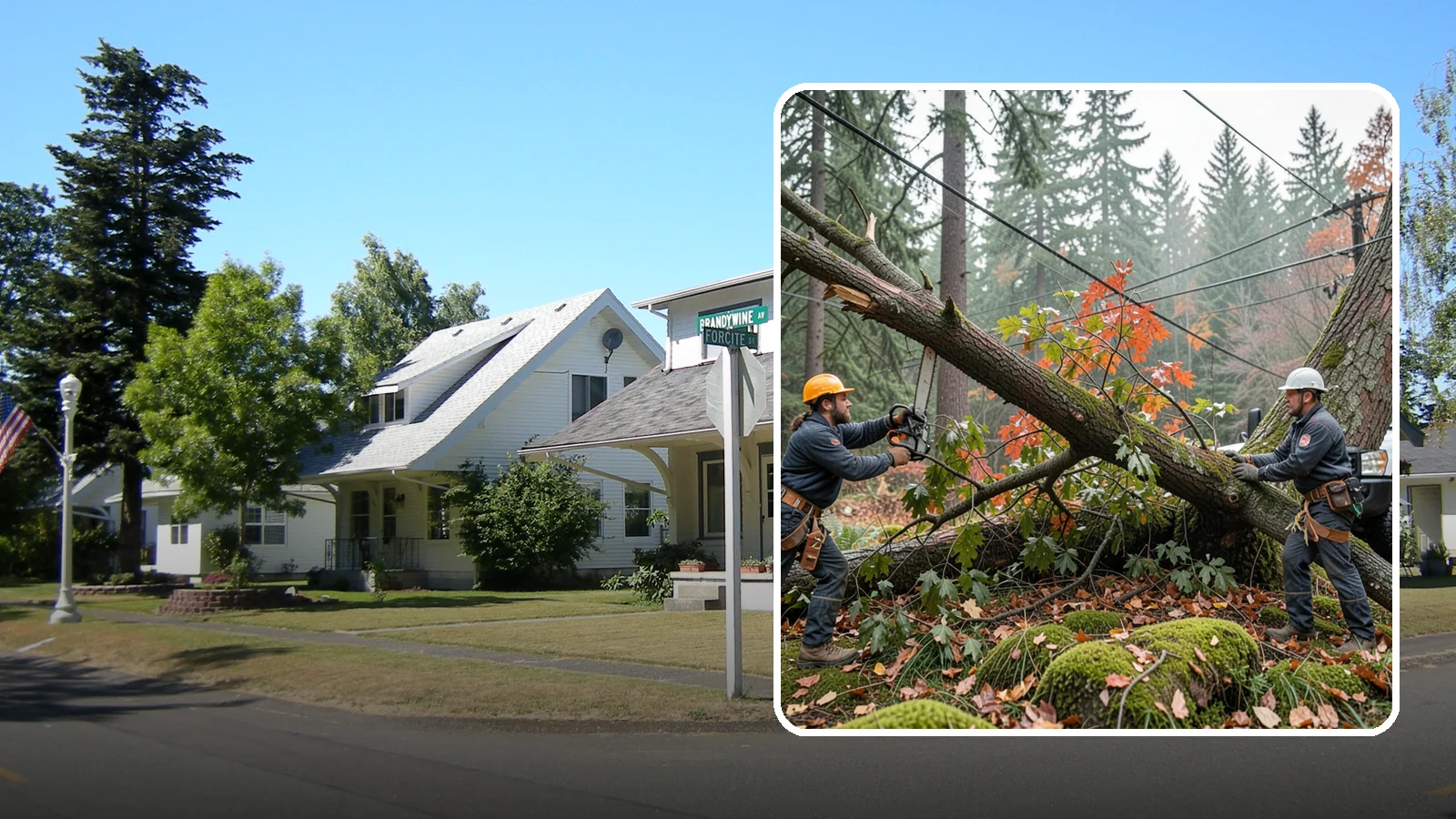Emergency on-call arborist in DuPont, Pierce County, WA - On-call access to an arborist for urgent situations.
