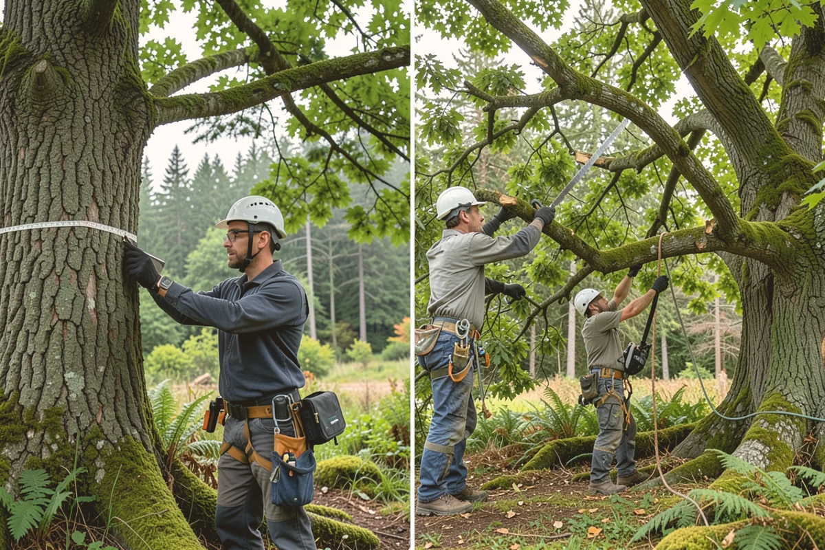 Emergency on-call arborist in Eatonville, Pierce County, WA - Gather site and tree information