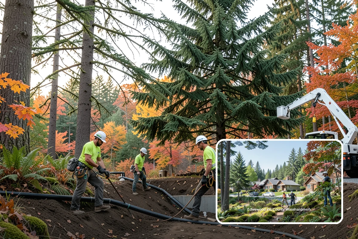 Emergency on-call arborist in Edgewood, Pierce County, WA - Provides expert, objective guidance
