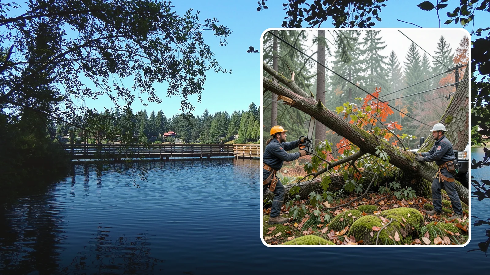 Emergency on-call arborist in Federal Way, King County, WA - On-call access to an arborist for urgent situations.