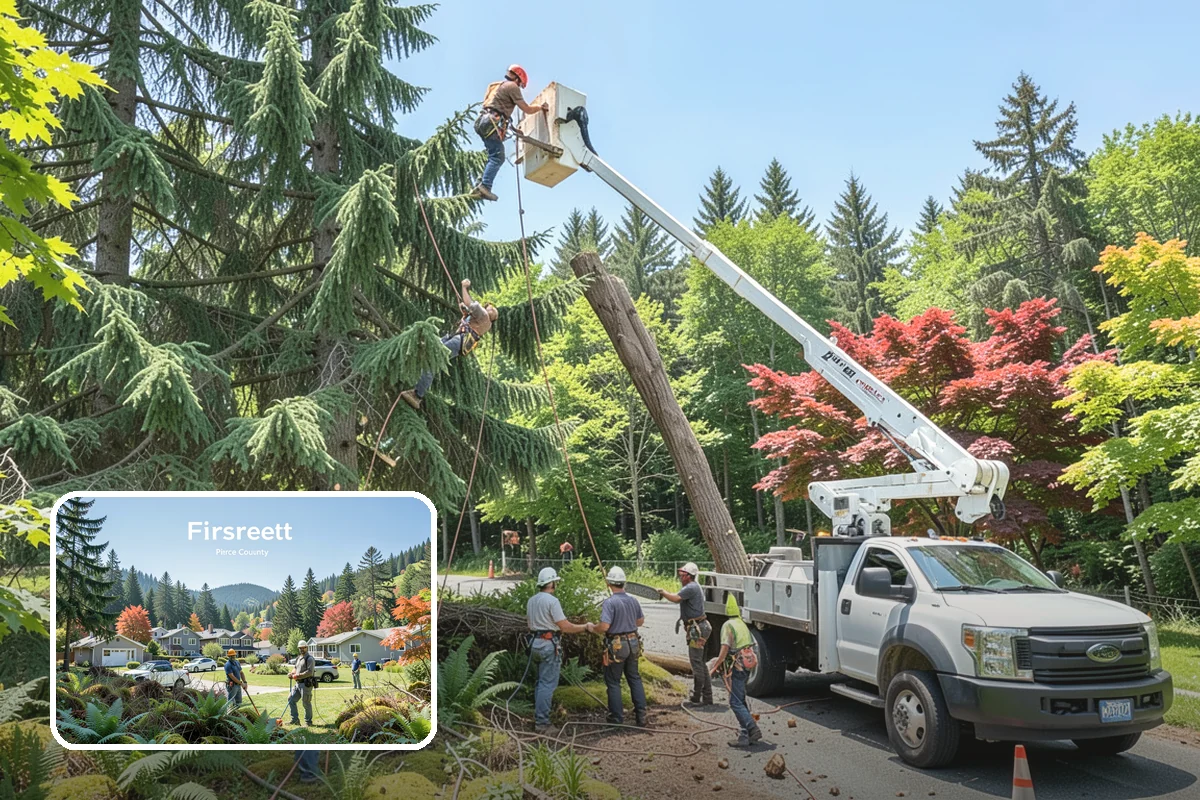 Emergency on-call arborist in Fircrest, Pierce County, WA - Provides expert, objective guidance