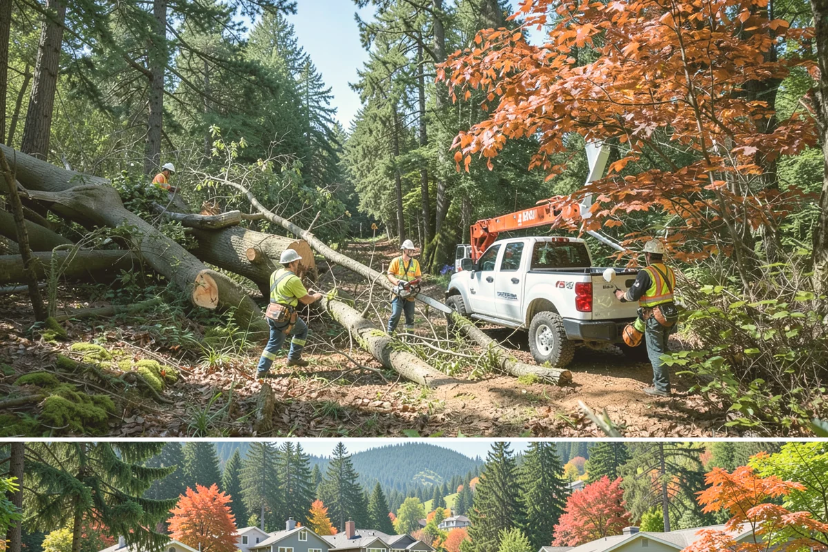 Emergency on-call arborist in Fircrest, Pierce County, WA - This service can be performed year-round in Puget Sound weather but may face logistical challenges during heavy rain or snow that...