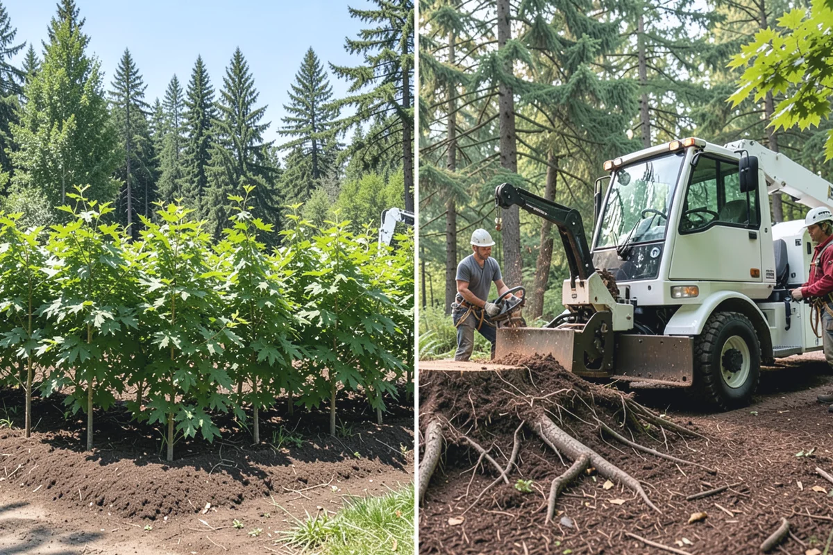 Emergency on-call arborist in Hamilton, Skagit County, WA - Gather site and tree information
