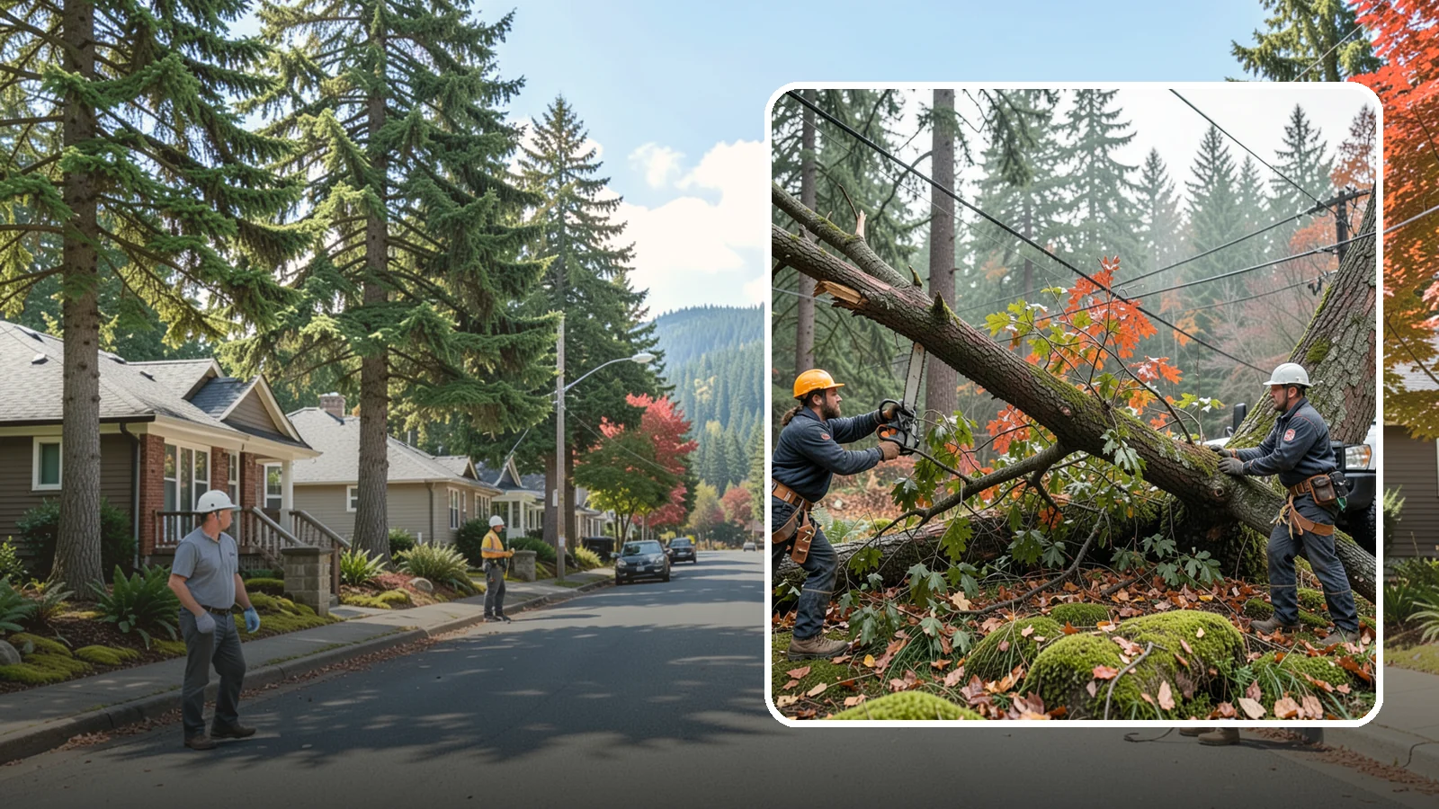 Emergency on-call arborist in Hunts Point, King County, WA - On-call access to an arborist for urgent situations.