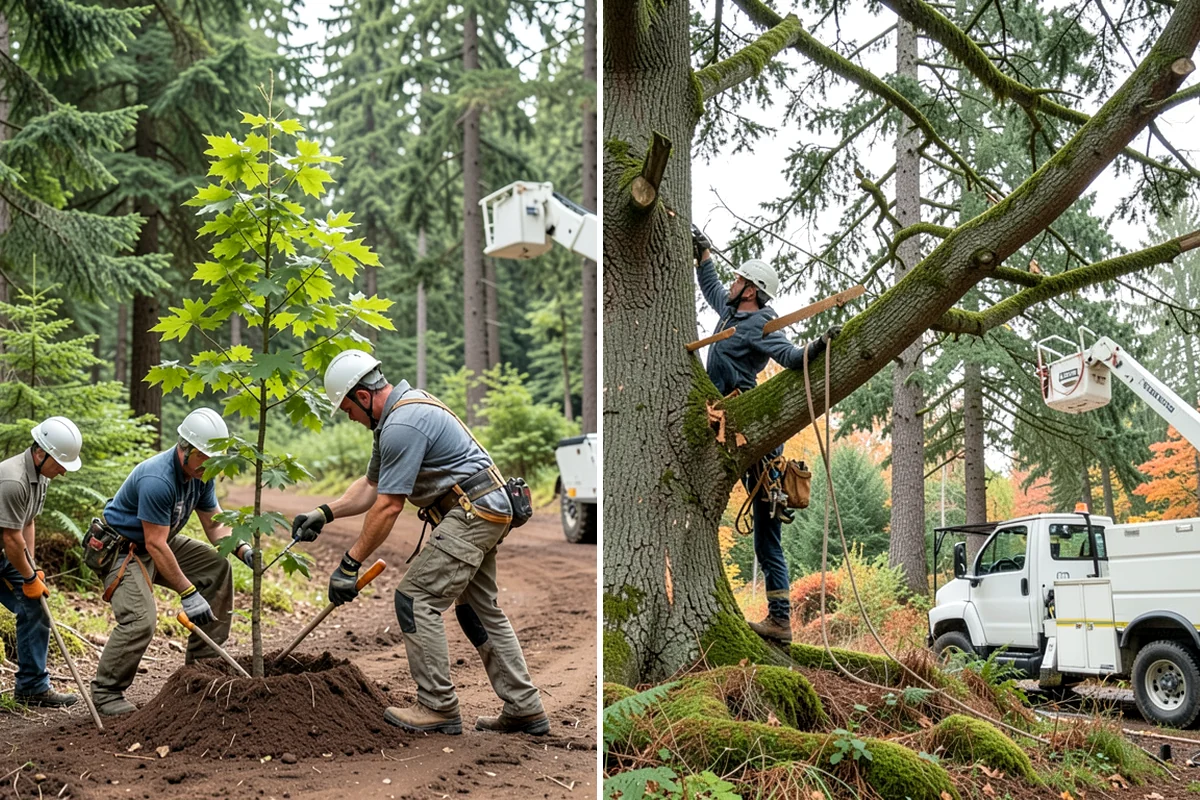 Emergency on-call arborist in Hunts Point, King County, WA - Gather site and tree information