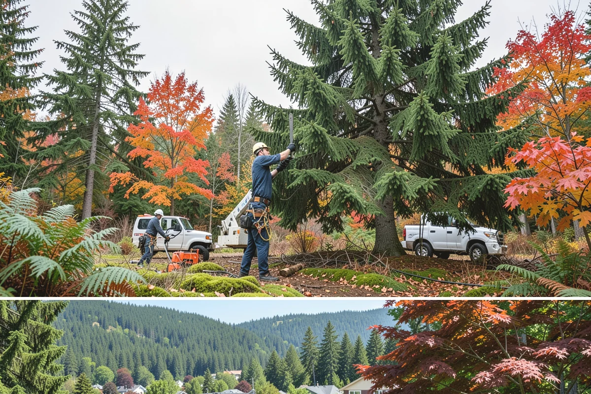Emergency on-call arborist in Index, Snohomish County, WA - This service can be performed year-round in Puget Sound weather but may face logistical challenges during heavy rain or snow that...