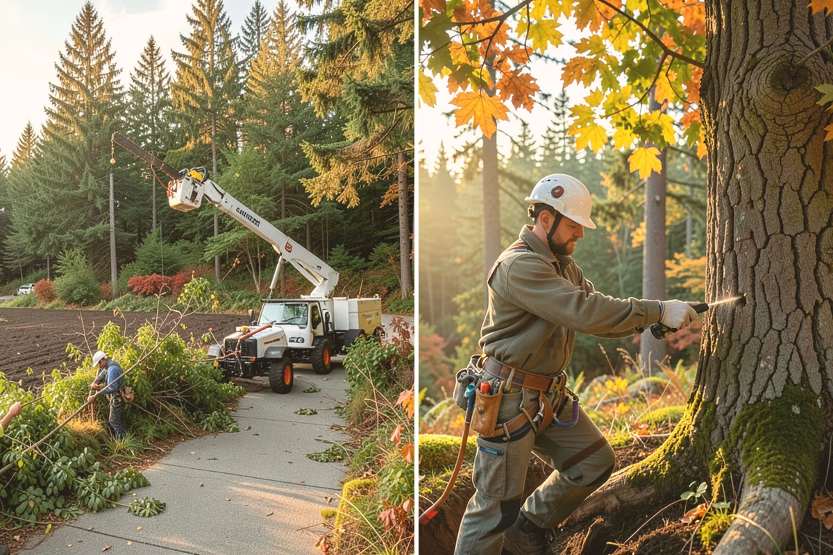 Emergency on-call arborist in Kent, King County, WA - Gather site and tree information