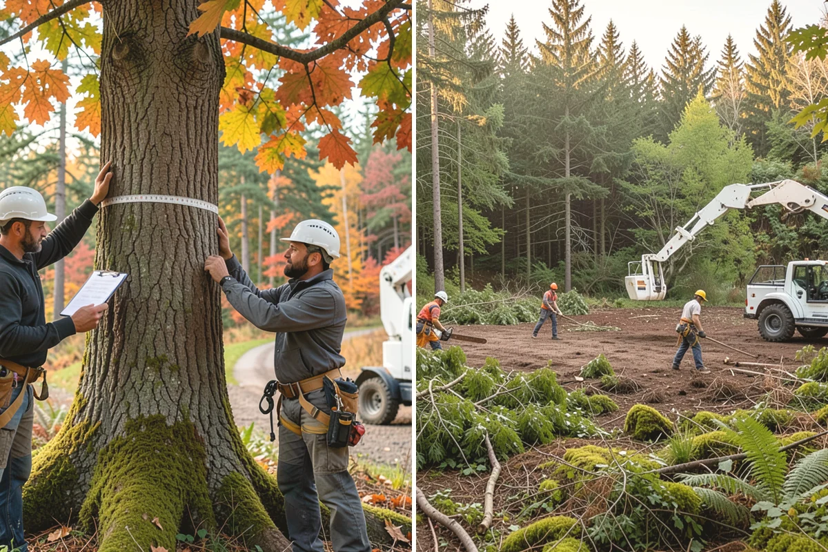 Emergency on-call arborist in La Conner, Skagit County, WA - Gather site and tree information
