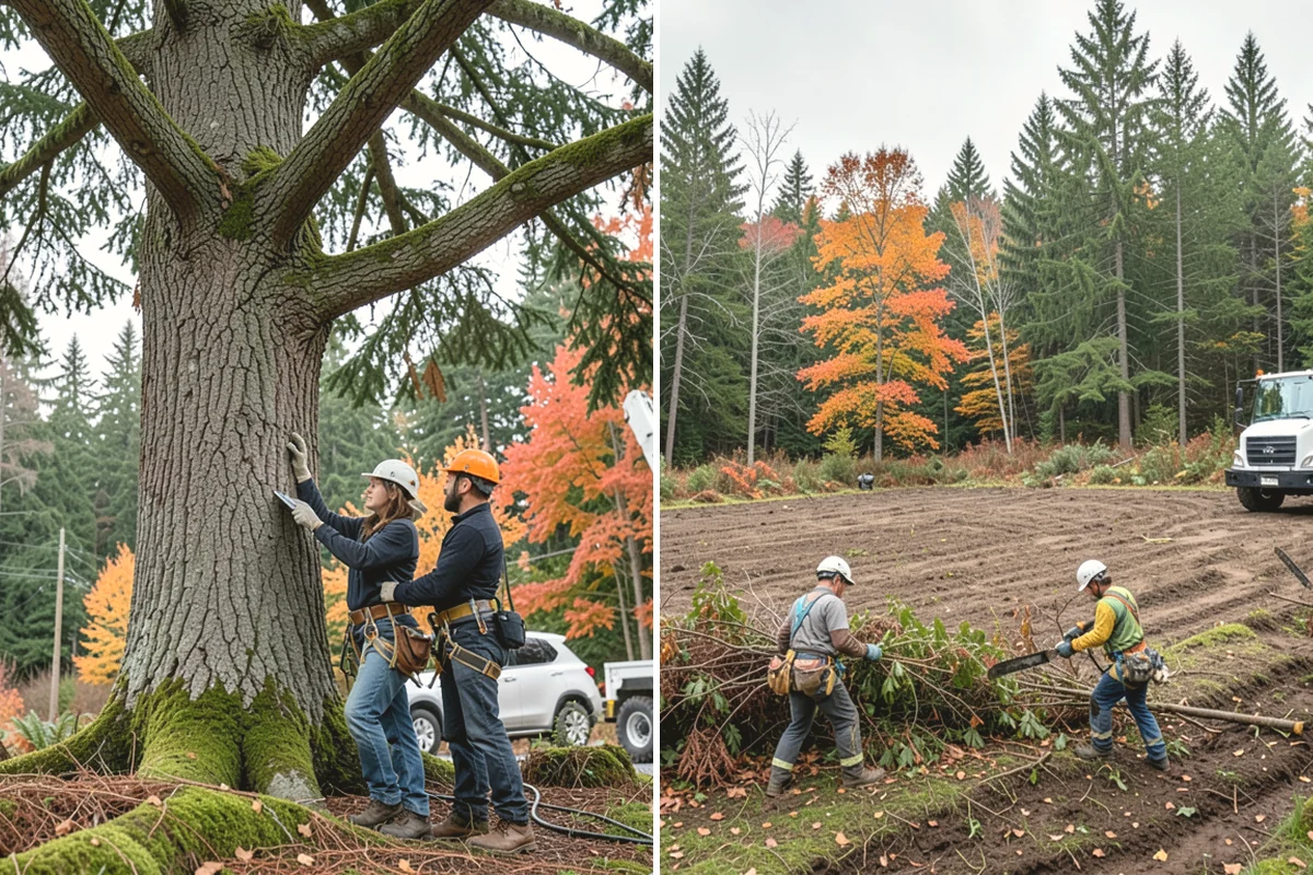 Emergency on-call arborist in Lake Stevens, Snohomish County, WA - Gather site and tree information