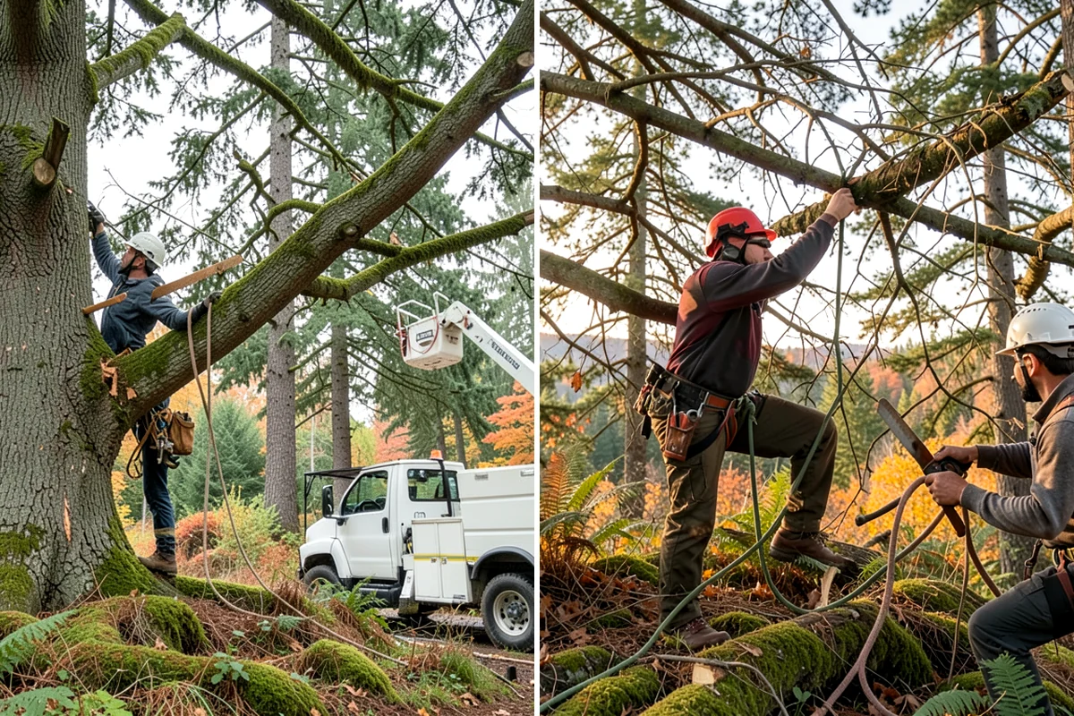 Emergency on-call arborist in Lakewood, Pierce County, WA - Gather site and tree information