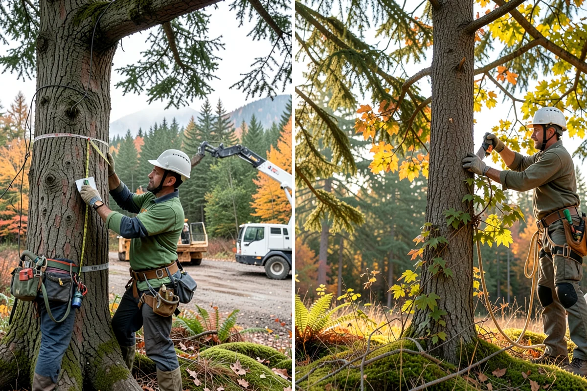 Emergency on-call arborist in Lyman, Skagit County, WA - Gather site and tree information