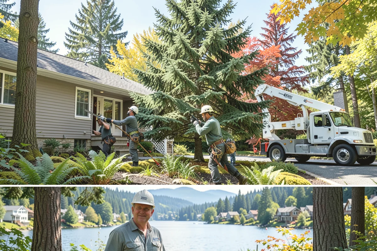 Emergency on-call arborist in Milton, King County, WA - This service can be performed year-round in Puget Sound weather but may face logistical challenges during heavy rain or snow that...