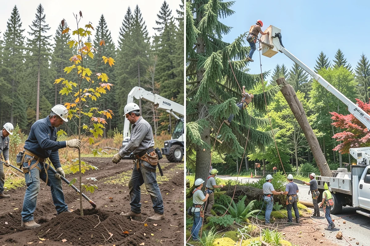 Emergency on-call arborist in Mountlake Terrace, Snohomish County, WA - Gather site and tree information