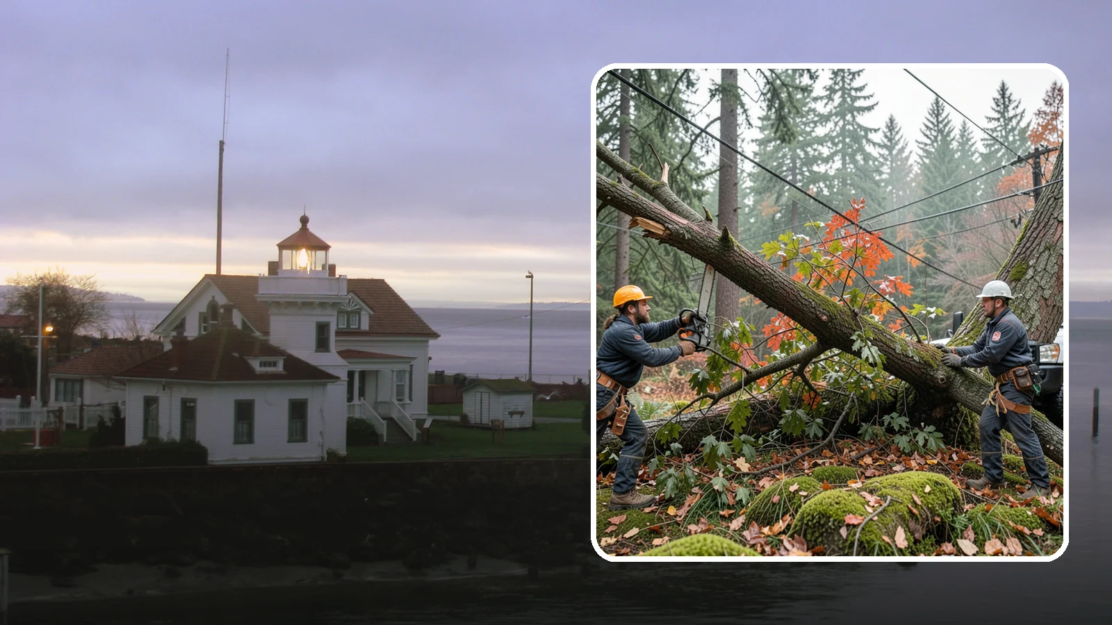 Emergency on-call arborist in Mukilteo, Snohomish County, WA - On-call access to an arborist for urgent situations.