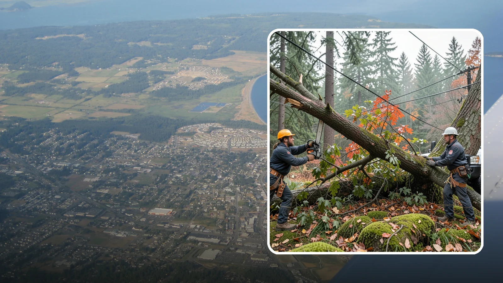 Emergency on-call arborist in Oak Harbor, Island County, WA - On-call access to an arborist for urgent situations.