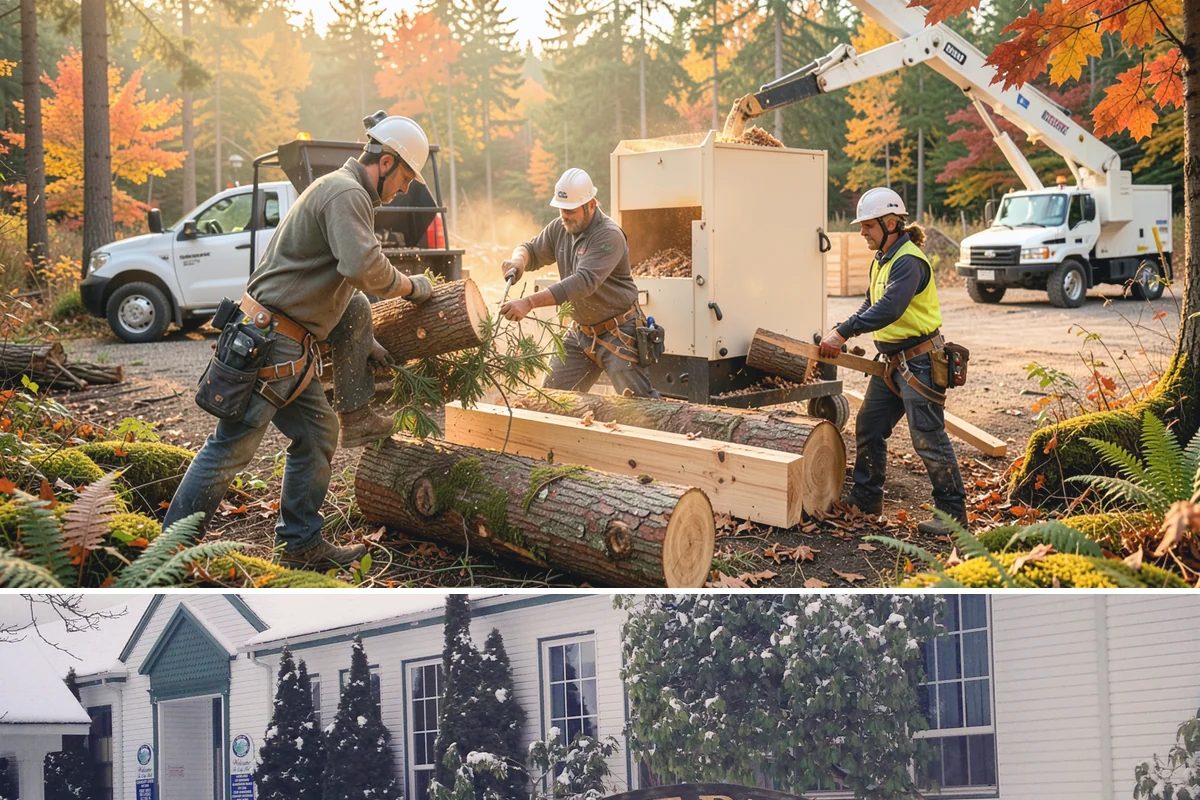 Emergency on-call arborist in Pacific, King County, WA - This service can be performed year-round in Puget Sound weather but may face logistical challenges during heavy rain or snow that...
