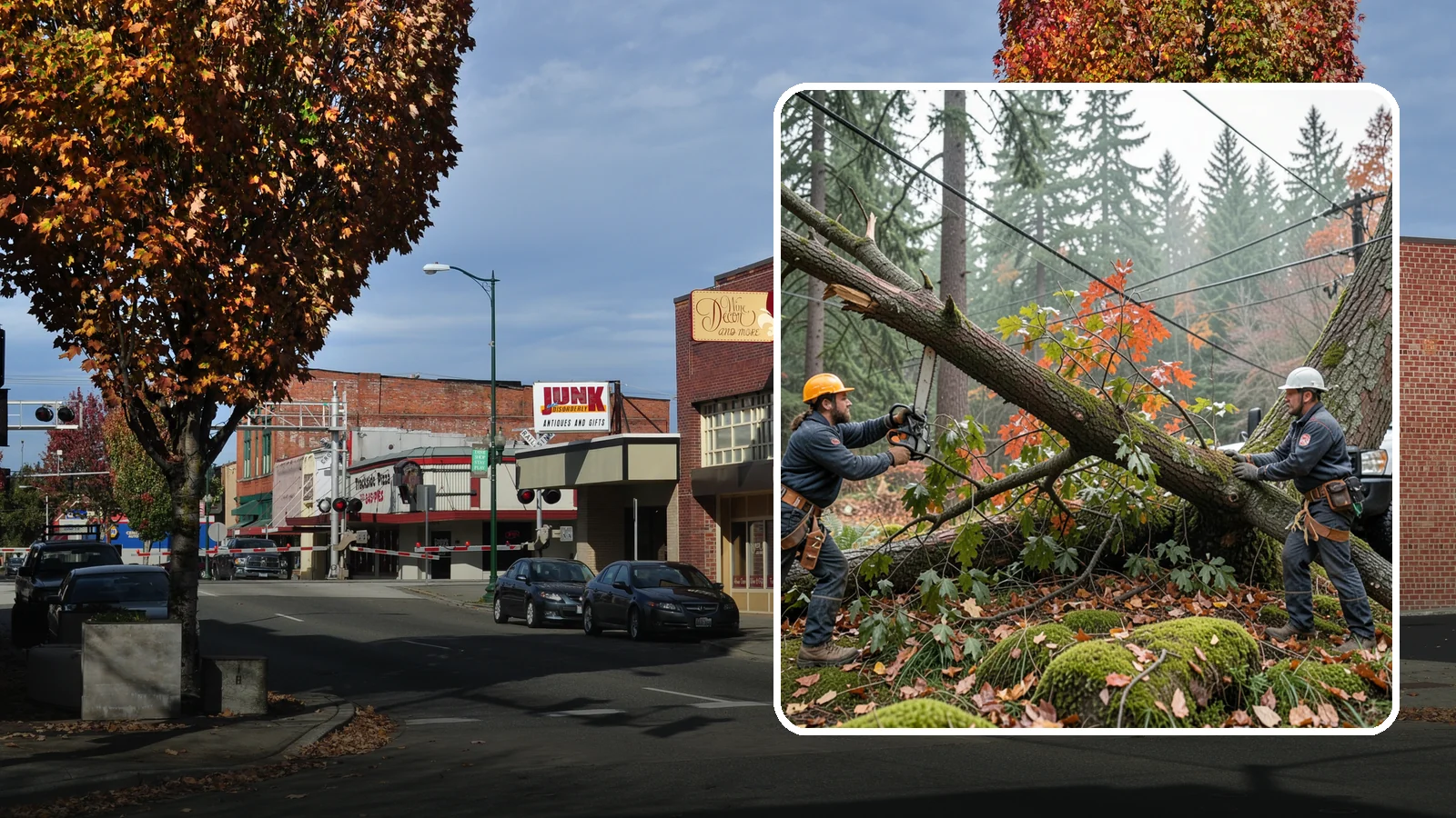 Emergency on-call arborist in Puyallup, Pierce County, WA - On-call access to an arborist for urgent situations.
