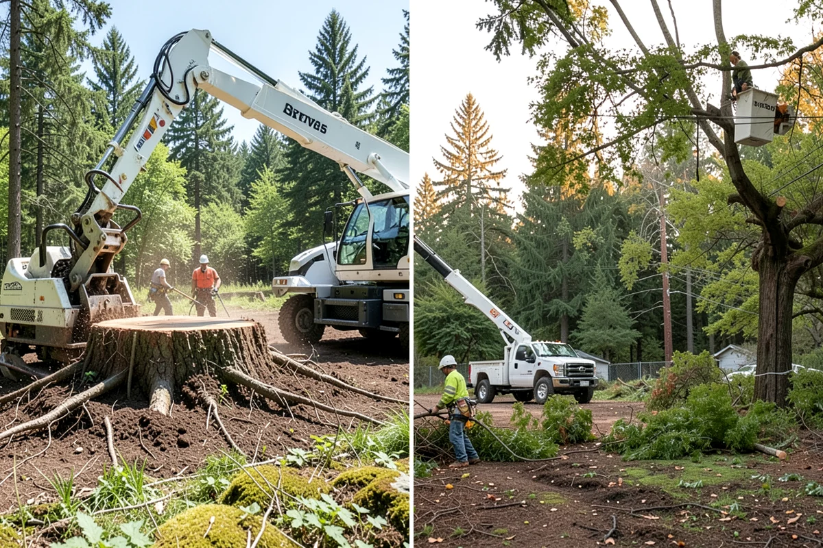 Emergency on-call arborist in Puyallup, Pierce County, WA - Gather site and tree information