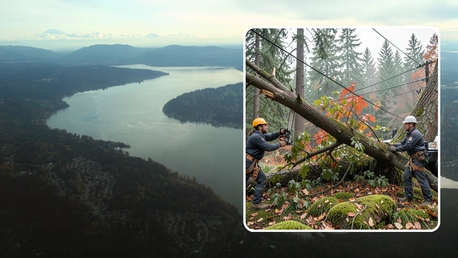 Emergency on-call arborist in Sammamish, King County, WA - On-call access to an arborist for urgent situations.