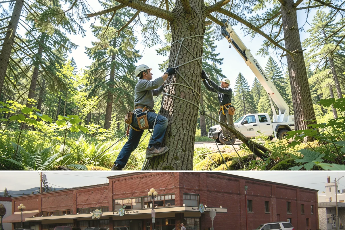 Emergency on-call arborist in Sedro-Woolley, Skagit County, WA - This service can be performed year-round in Puget Sound weather but may face logistical challenges during heavy rain or snow that...
