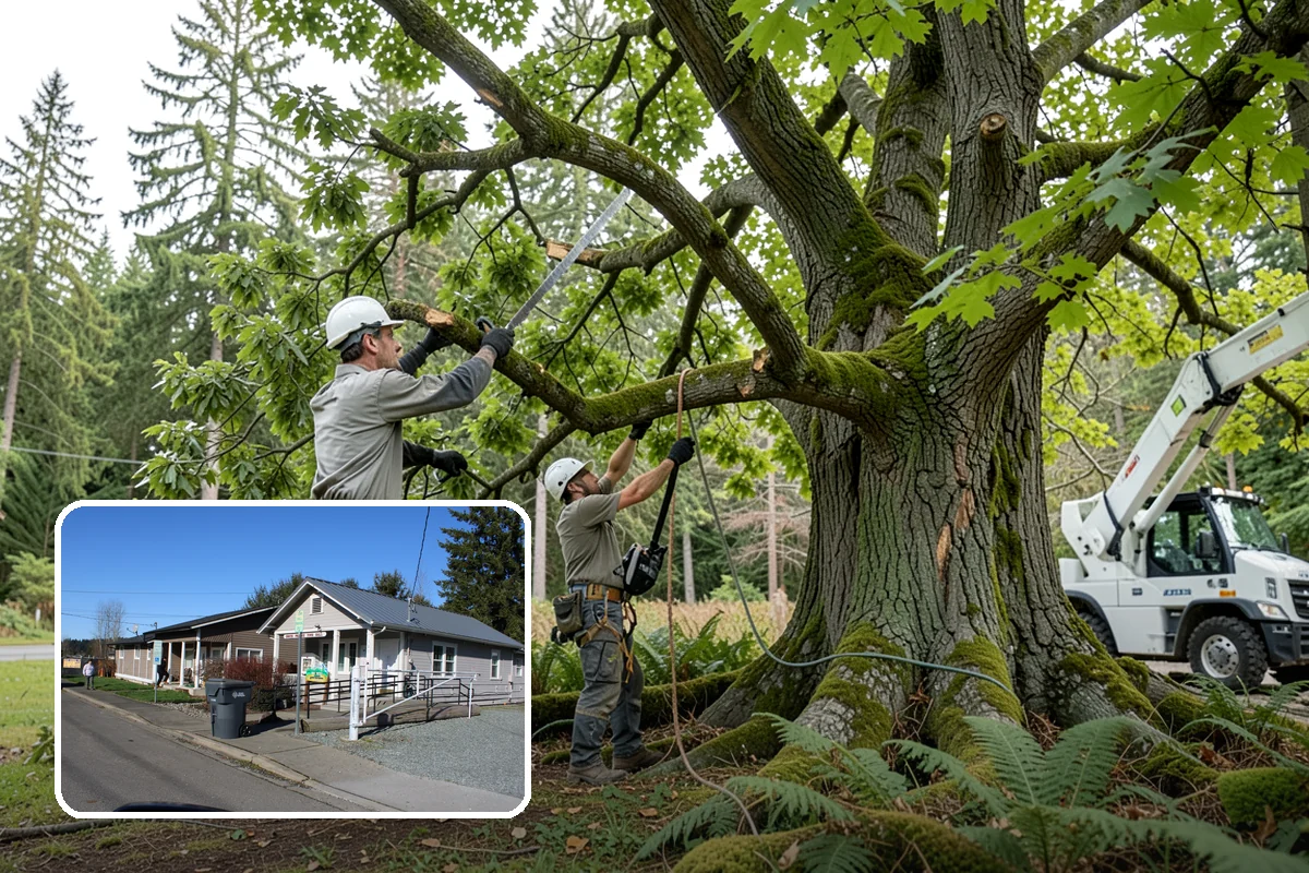 Emergency on-call arborist in South Prairie, Pierce County, WA - Provides expert, objective guidance