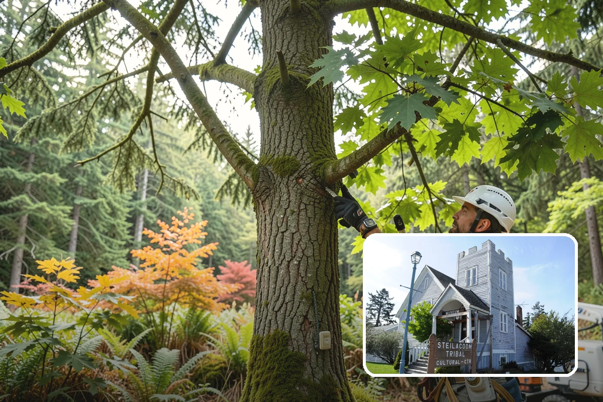 Emergency on-call arborist in Steilacoom, Pierce County, WA - Provides expert, objective guidance