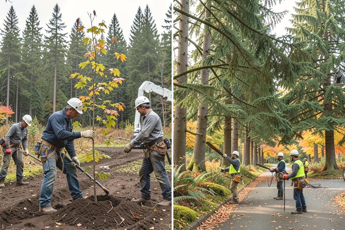 Emergency on-call arborist in Steilacoom, Pierce County, WA - Gather site and tree information