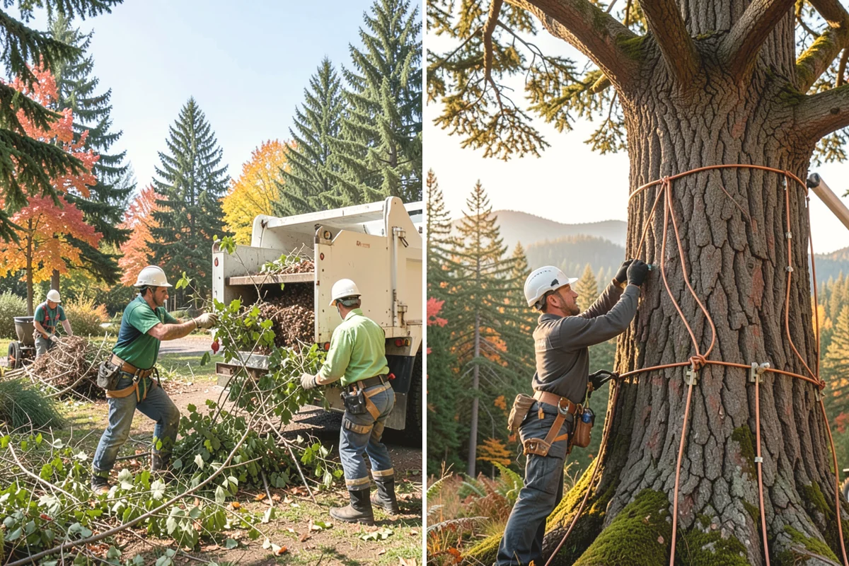 Emergency on-call arborist in Tacoma, Pierce County, WA - Gather site and tree information
