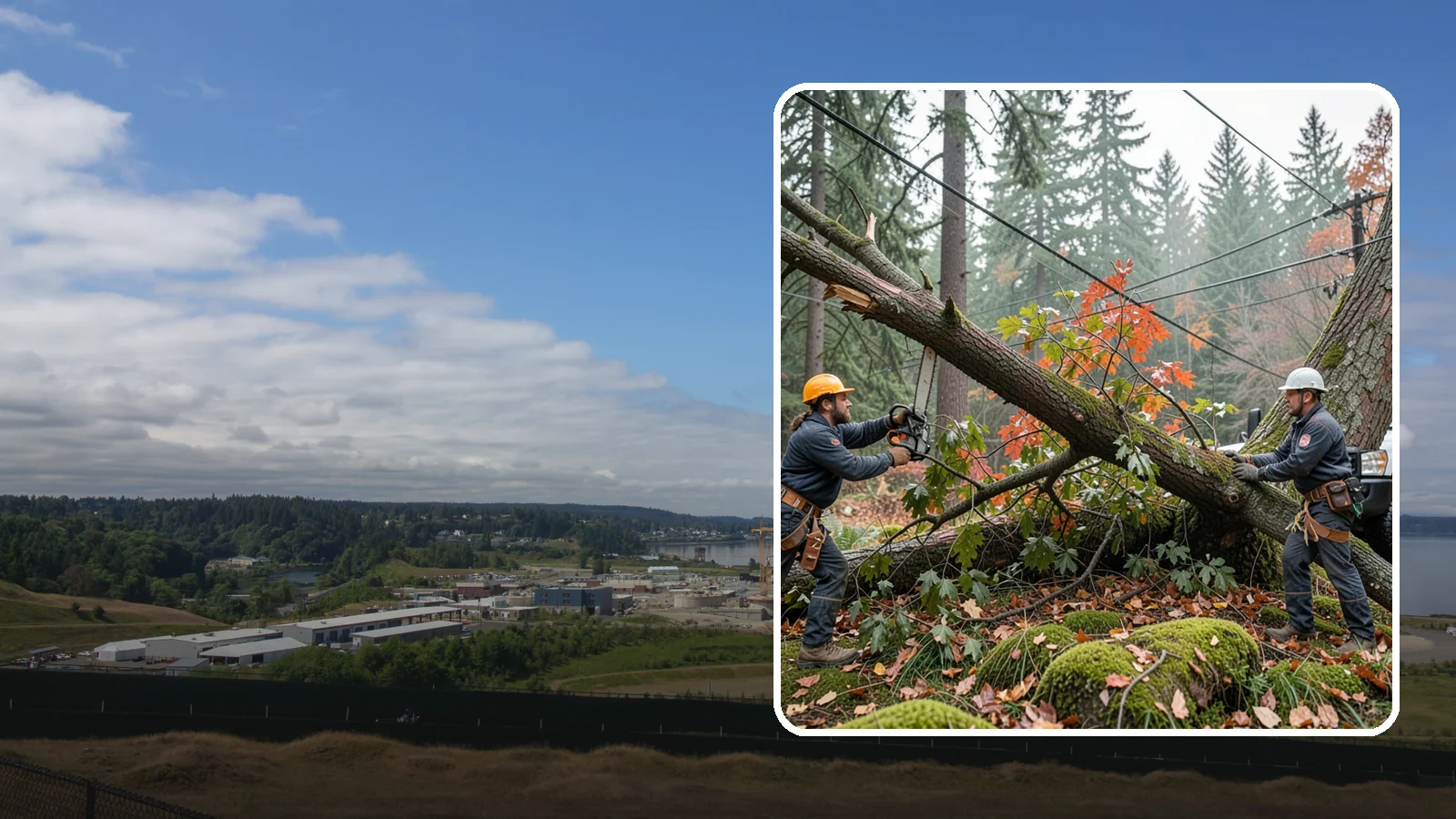 Emergency on-call arborist in University Place, Pierce County, WA - On-call access to an arborist for urgent situations.