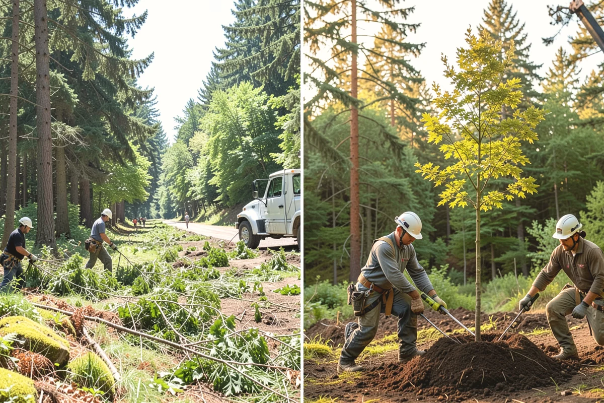 Emergency on-call arborist in University Place, Pierce County, WA - Gather site and tree information