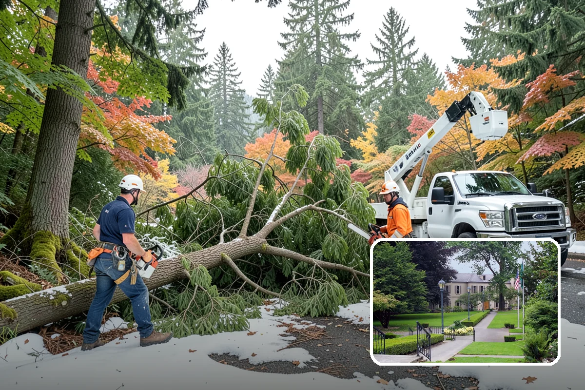 Emergency on-call arborist in Woodinville, King County, WA - Provides expert, objective guidance