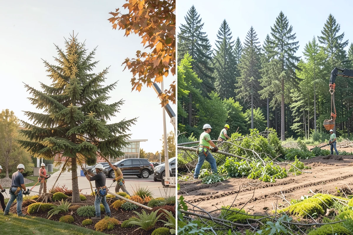 Emergency on-call arborist in Woodinville, King County, WA - Gather site and tree information