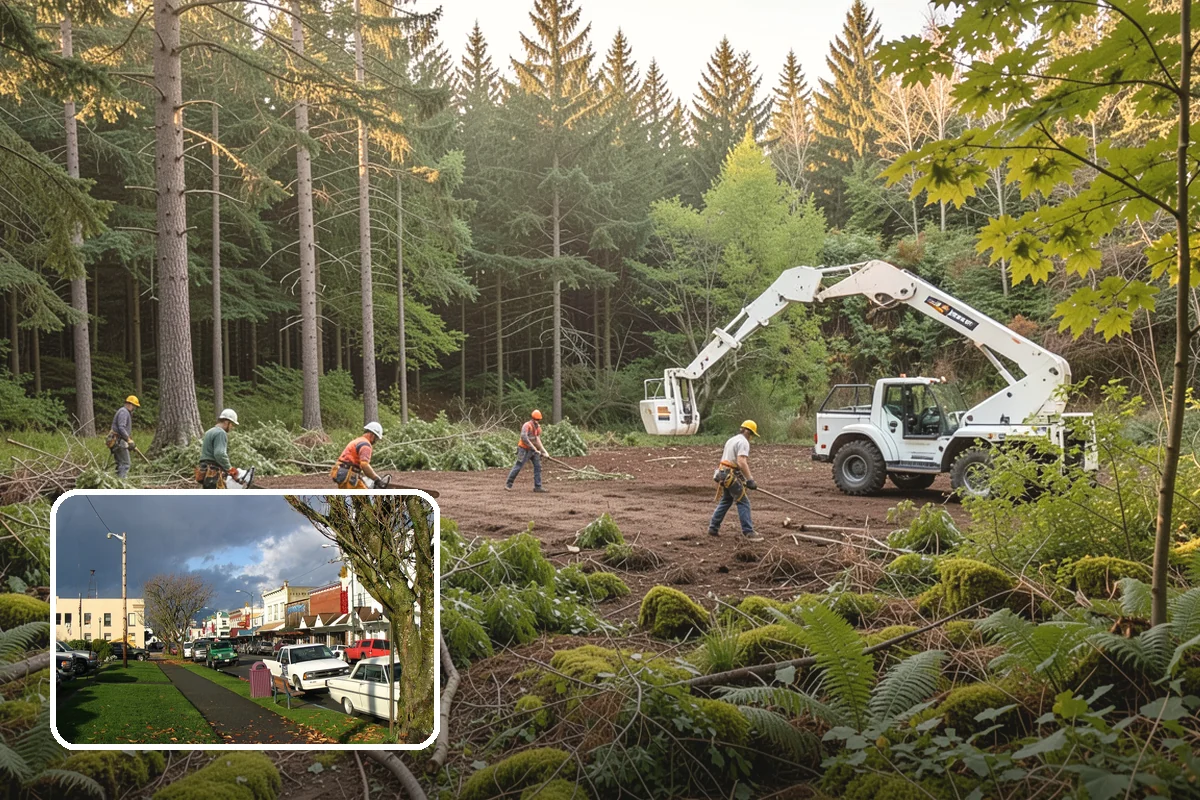 Emergency storm cleanup in Arlington, Snohomish County, WA - Restores safety and access quickly