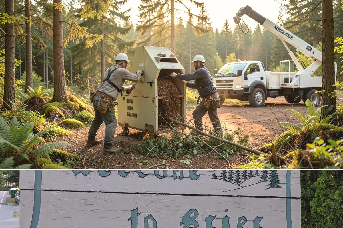 Emergency storm cleanup in Brier, Snohomish County, WA - This service is performed year-round during severe weather events in the Puget Sound region rather than being restricted to a...