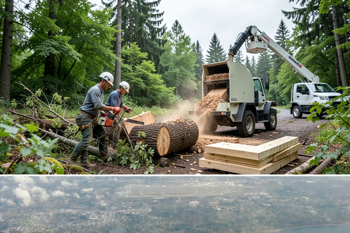 Emergency storm cleanup in Burien, King County, WA - This service is performed year-round during severe weather events in the Puget Sound region rather than being restricted to a...
