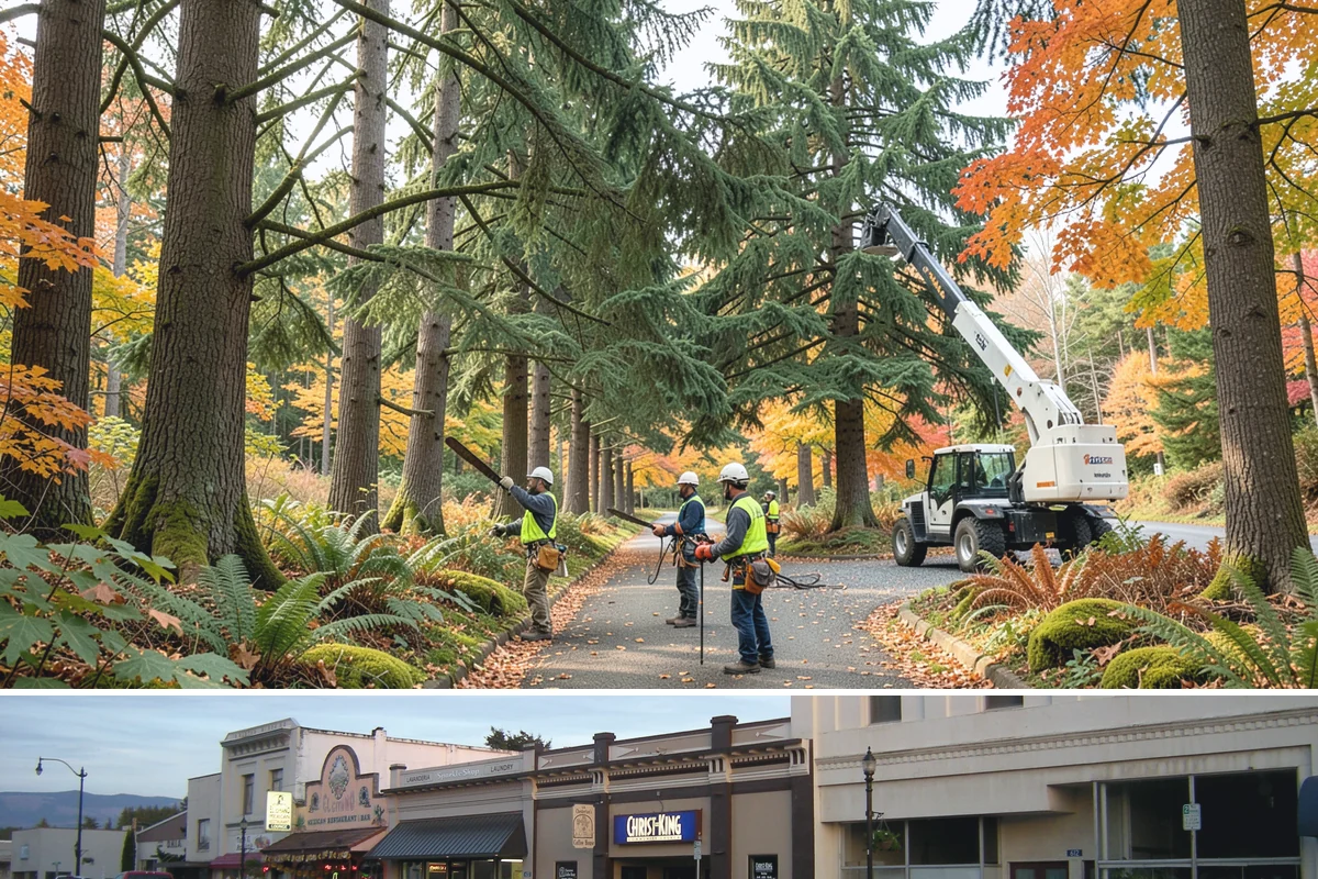 Emergency storm cleanup in Burlington, Skagit County, WA - This service is performed year-round during severe weather events in the Puget Sound region rather than being restricted to a...